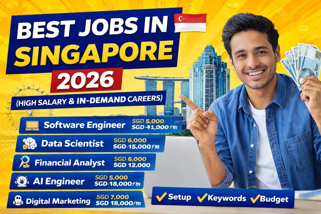 Best Jobs in Singapore 2026 (High Salary & In-Demand Careers)